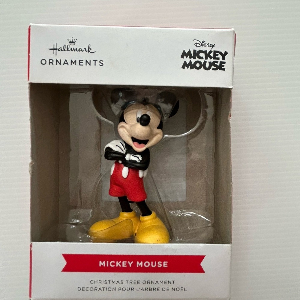 Hallmark Disney Mickey Mouse Christmas Ornament Classic Pose NIB